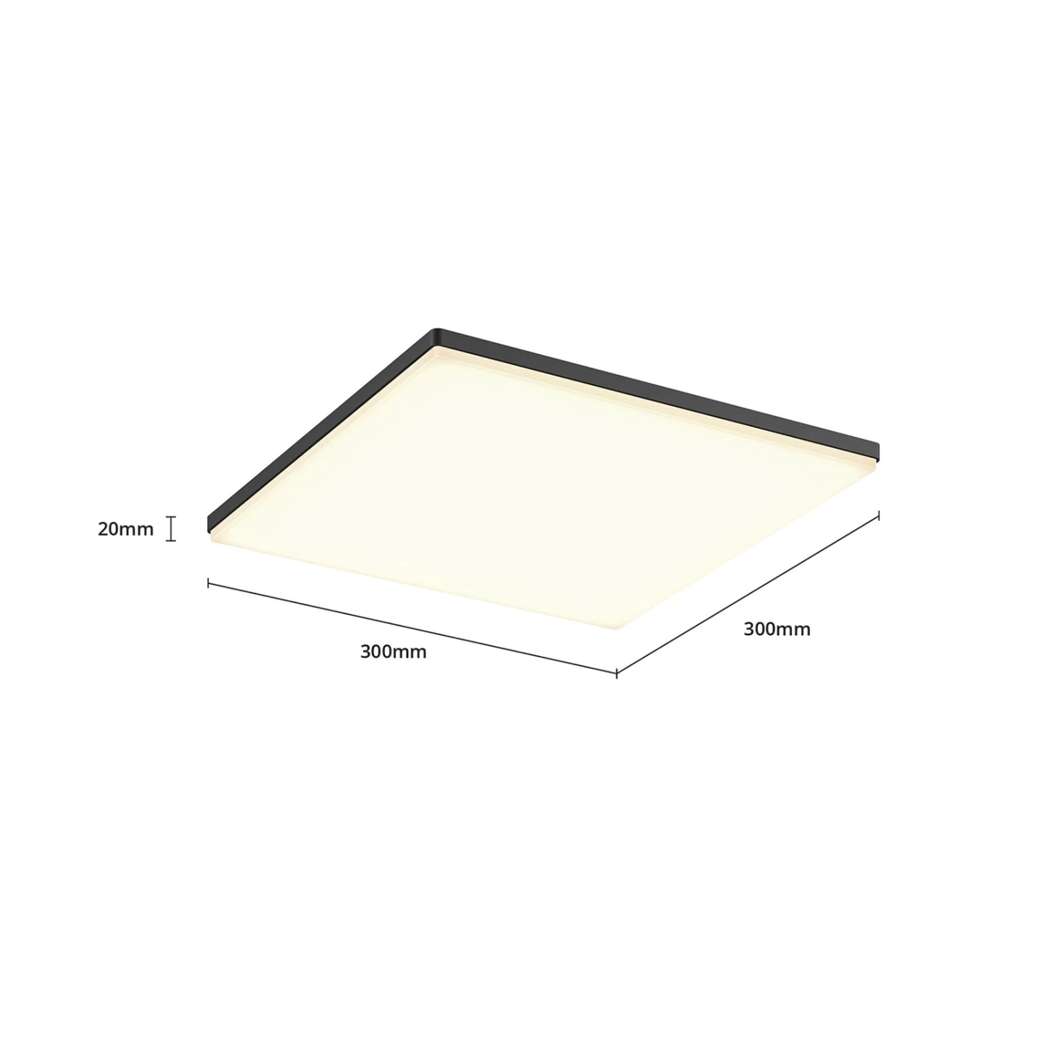 Lucande Quadratische LED-Deckenleuchte Henni Für Außen – Bild 5