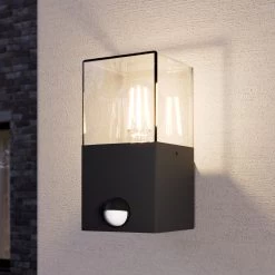 Lucande Keke Außenwandleuchte Mit Sensor