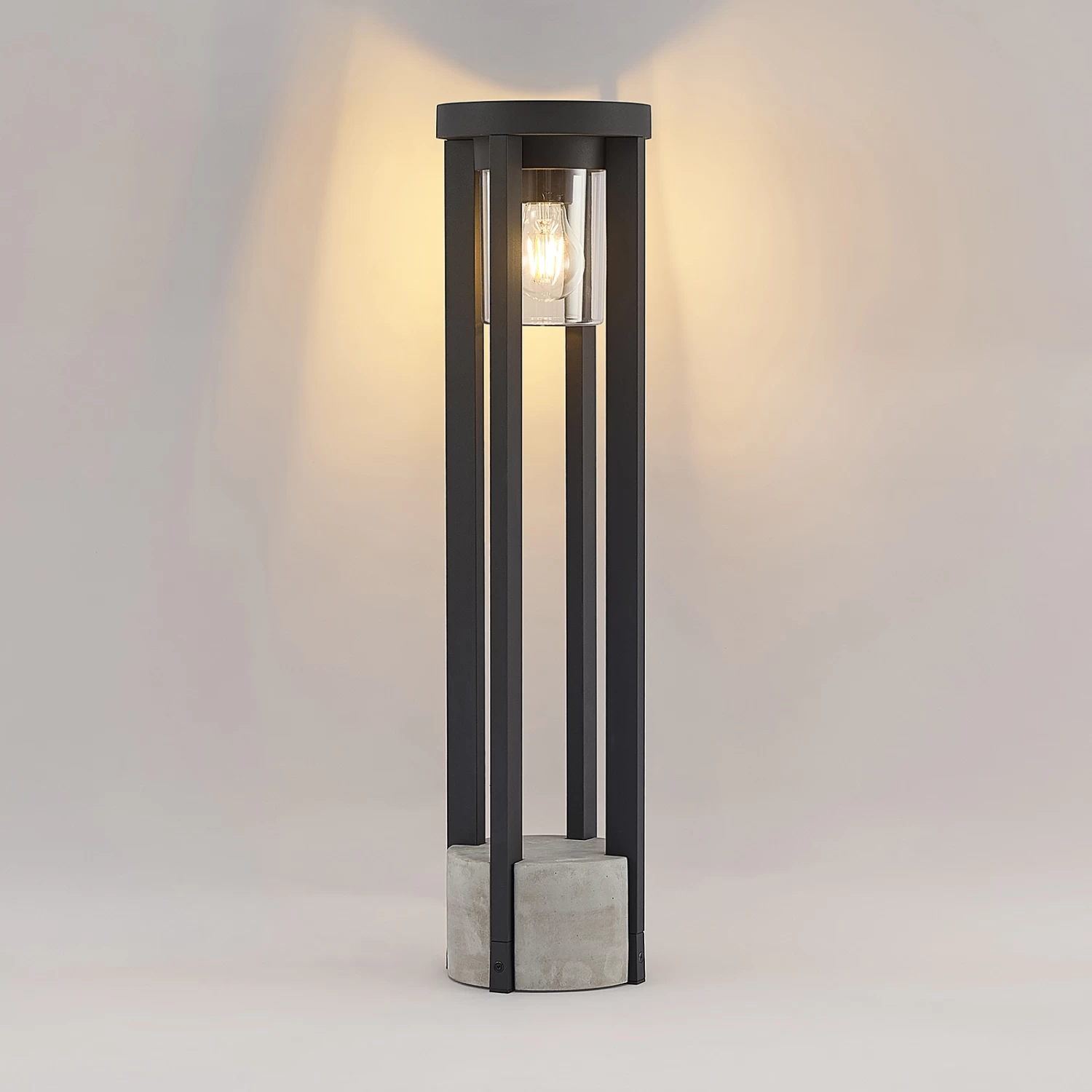 Lucande Overa Wegeleuchte, Rund, E27 – Bild 4