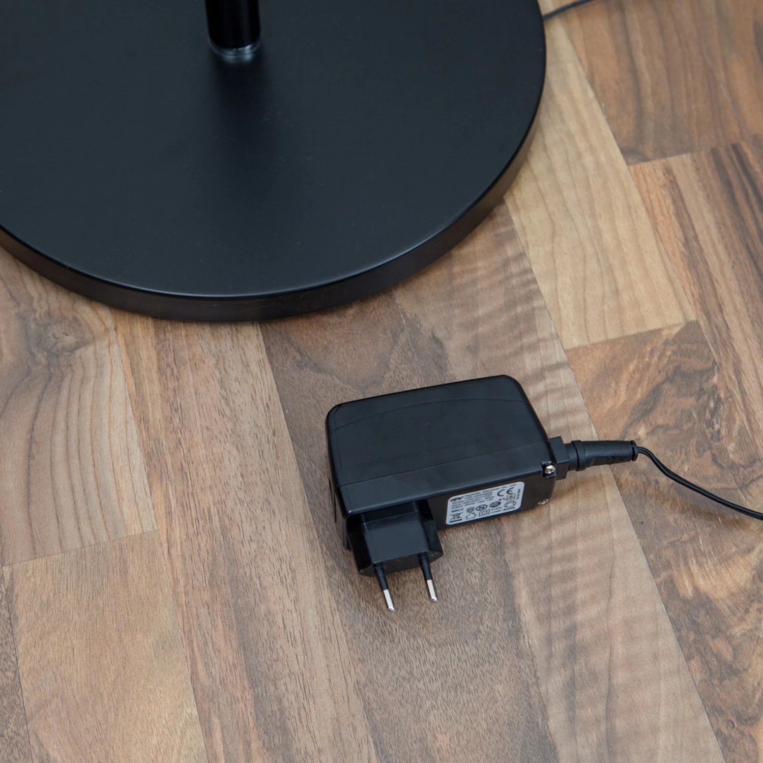 Deckenfluter Malea Mit LED + Lesearm, Schwarz – Bild 8