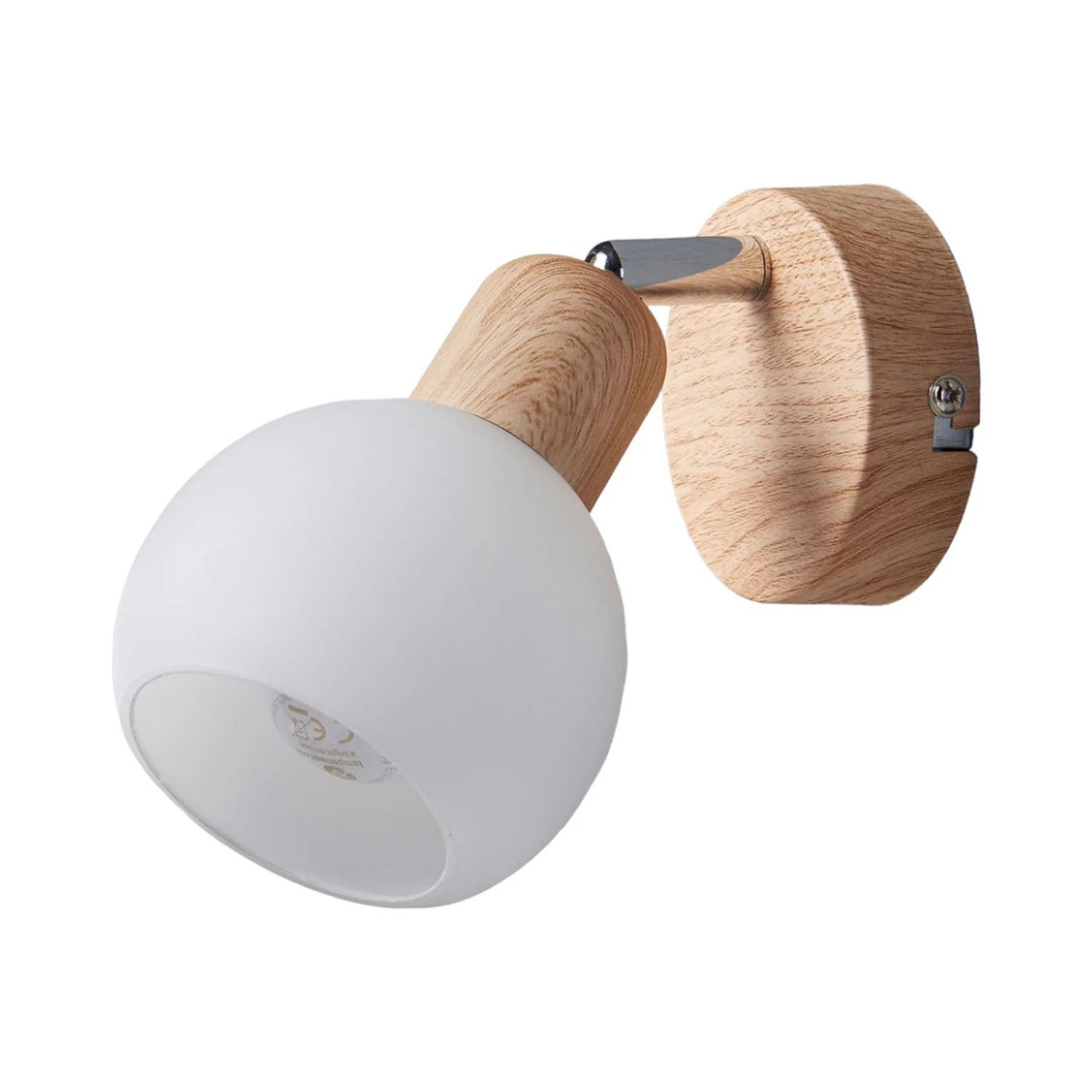 Strahler Svenka, 1-fl. Holzoptik – Bild 4