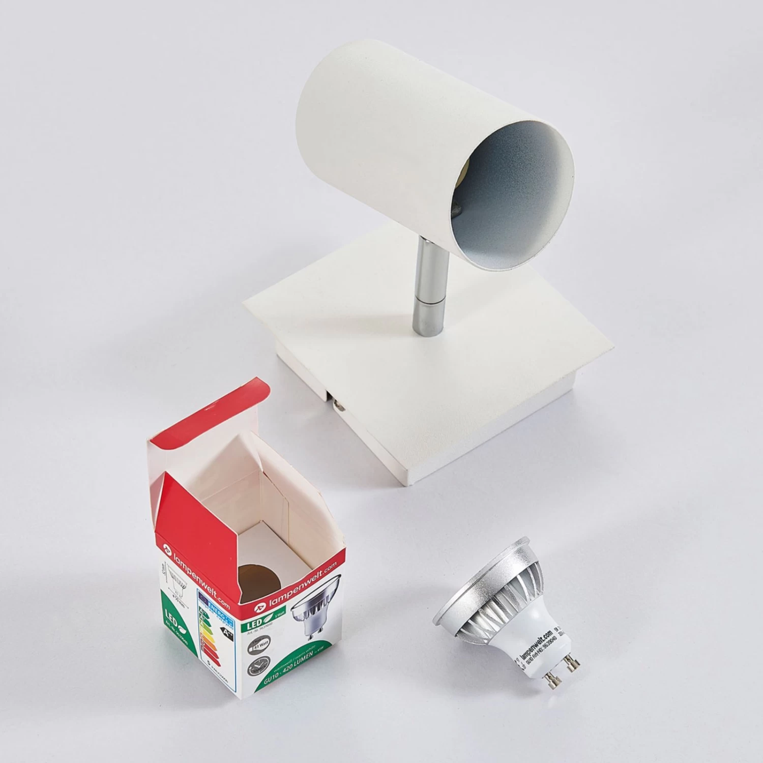 Weißer Spot Iluk Für Wand Und Decke – Bild 8