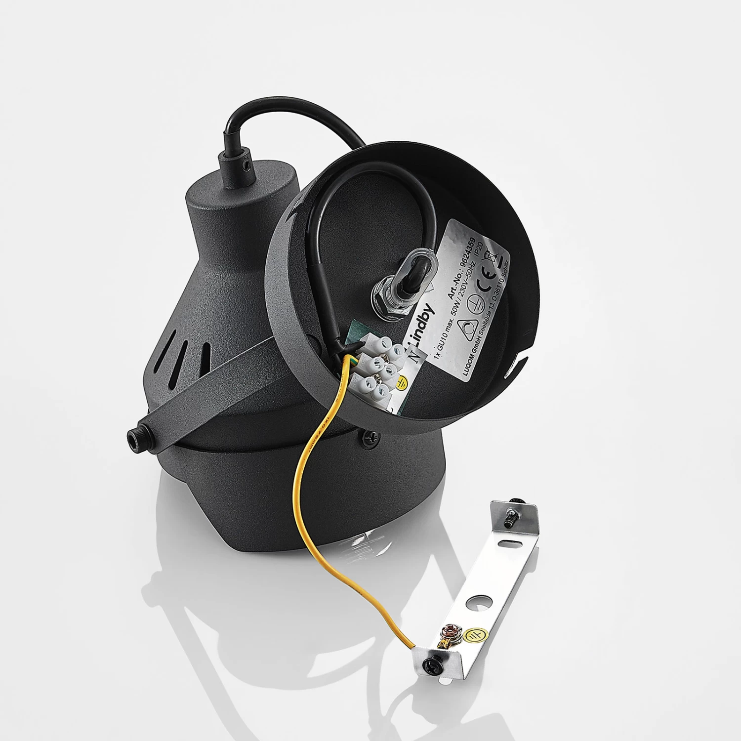 Scheinwerfer-Spot Henega In Schwarz, 1-flammig – Bild 9