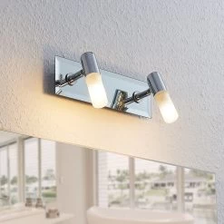 Bad-Wandstrahler Zela, 2-flammig In Chrom