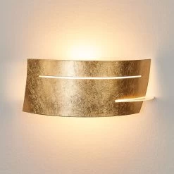 LED-Wandlampe Keyron In Gold