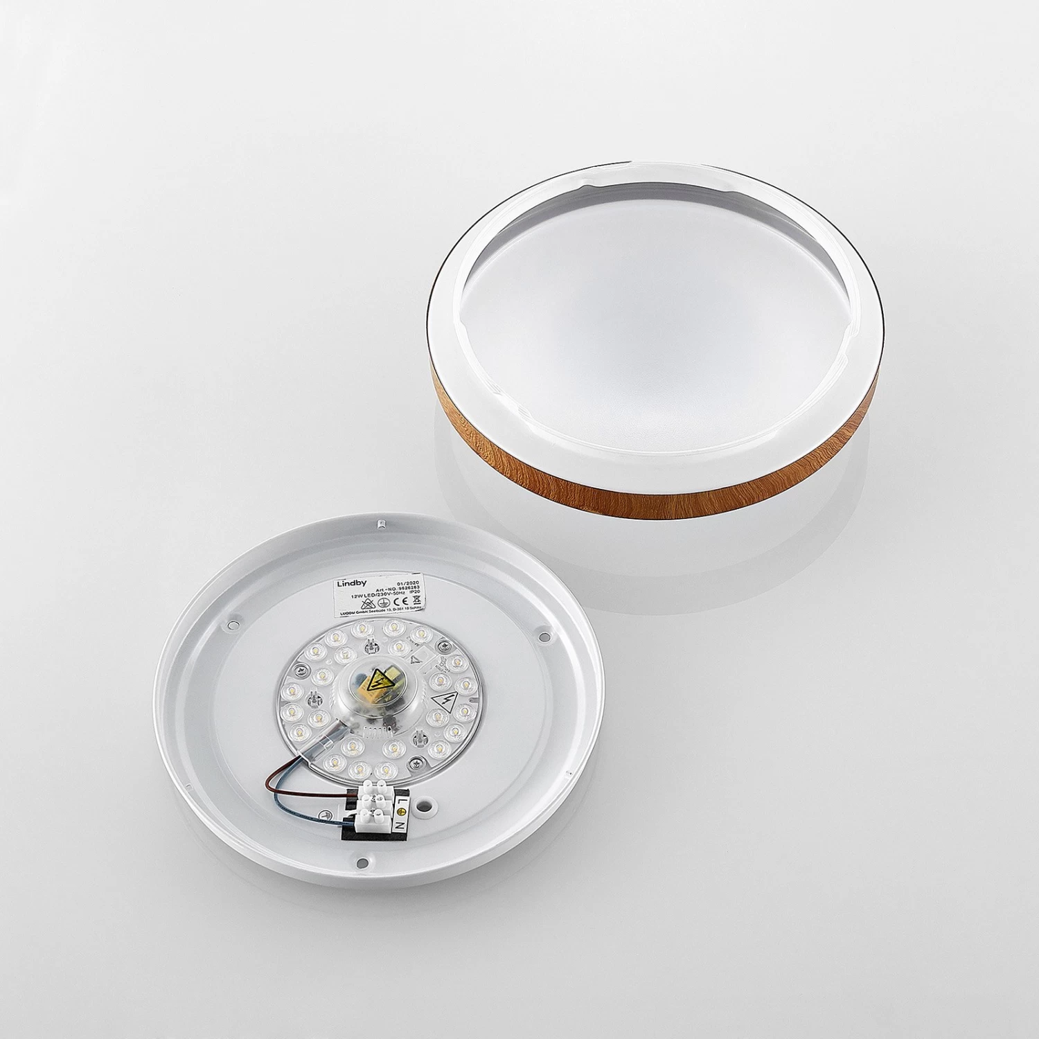 Lindby Mendosa LED-Deckenleuchte, Rund – Bild 8