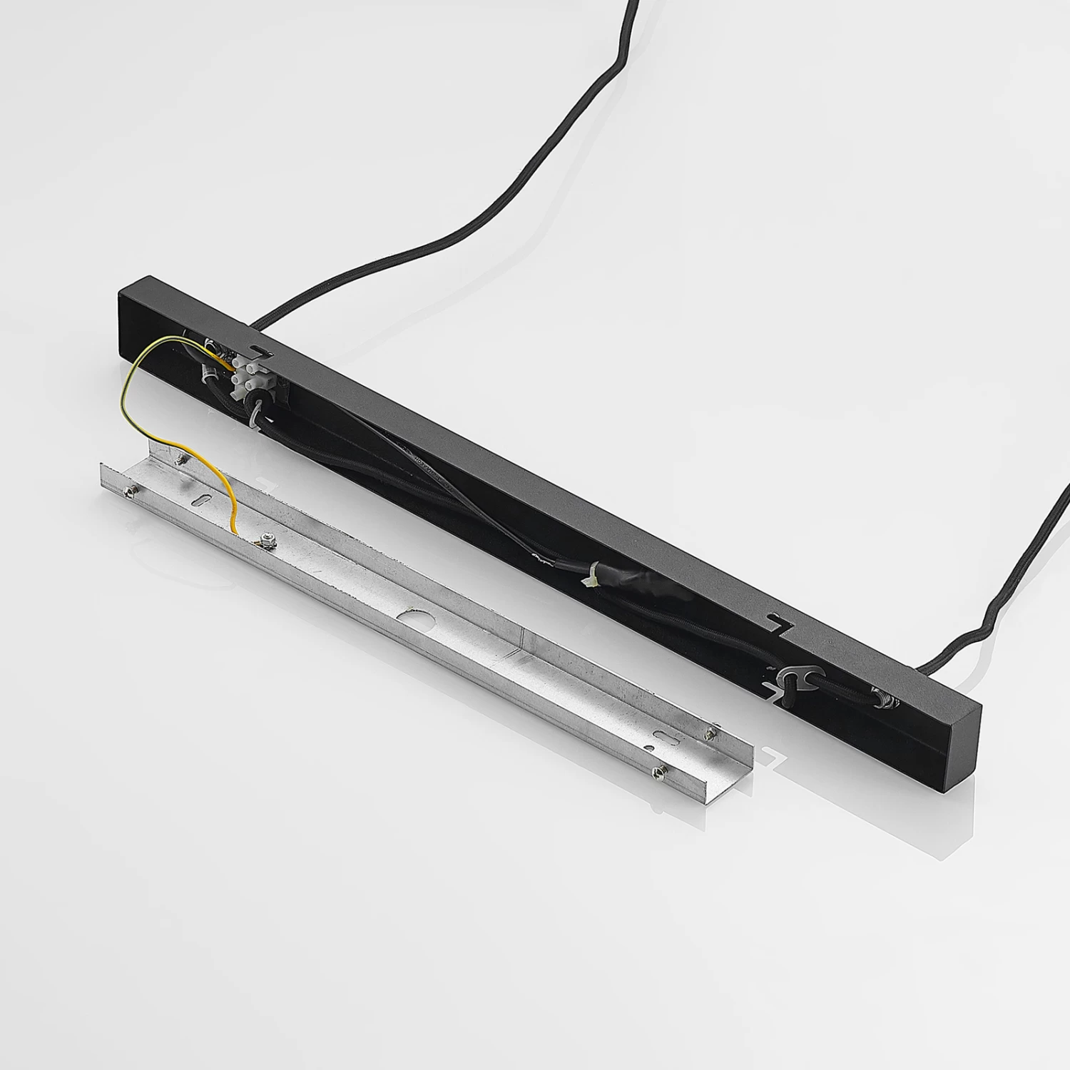 Lindby Mateno Glas-Hängeleuchte, 5-fl., Rauchgrau – Bild 9