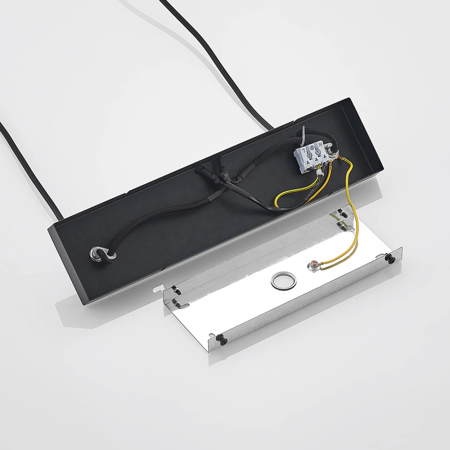 Lindby Hinai Hängeleuchte, Schwarz, Gold – Bild 9