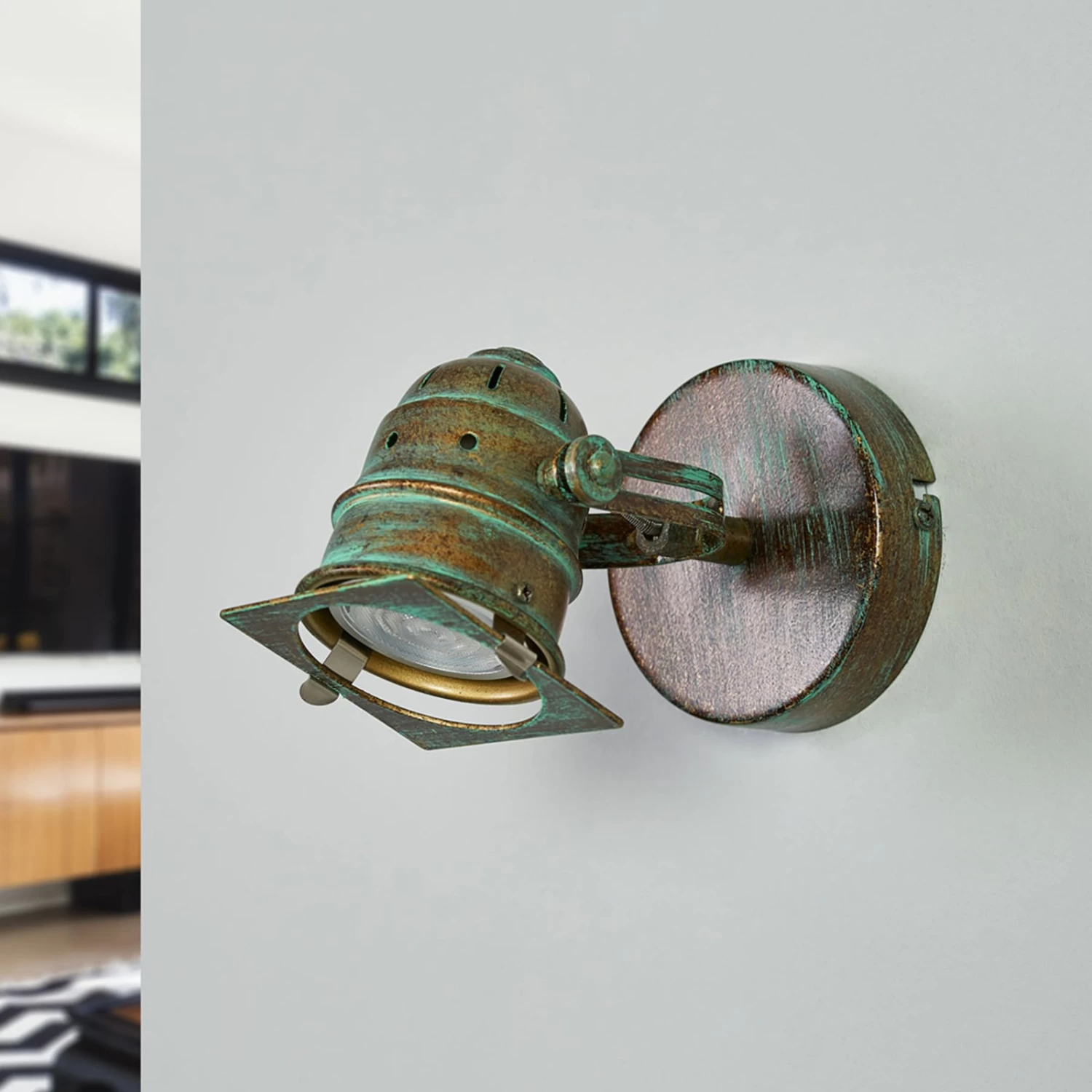 Strahler Janek Mit Grünspanoptik – Bild 2