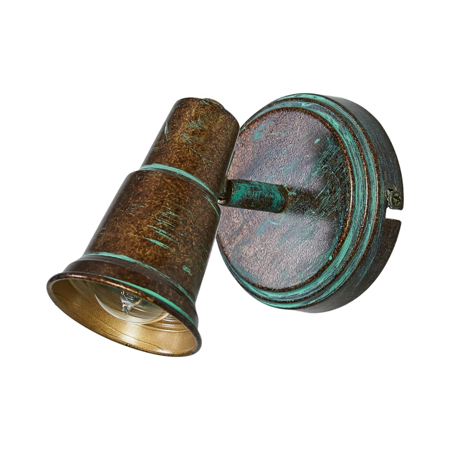 Antik Wirkender Spot Arielle, Grünspanoptik – Bild 3