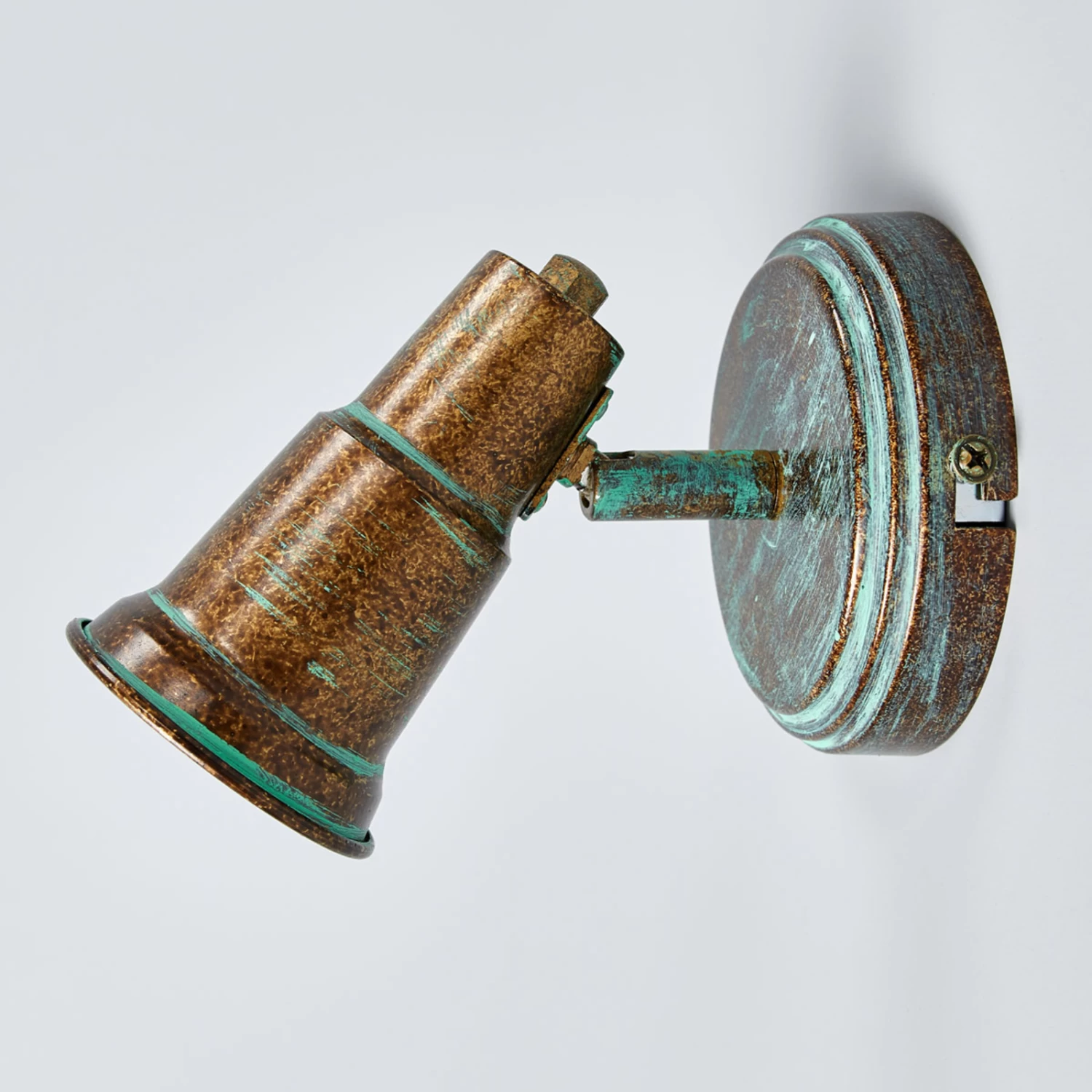 Antik Wirkender Spot Arielle, Grünspanoptik – Bild 4