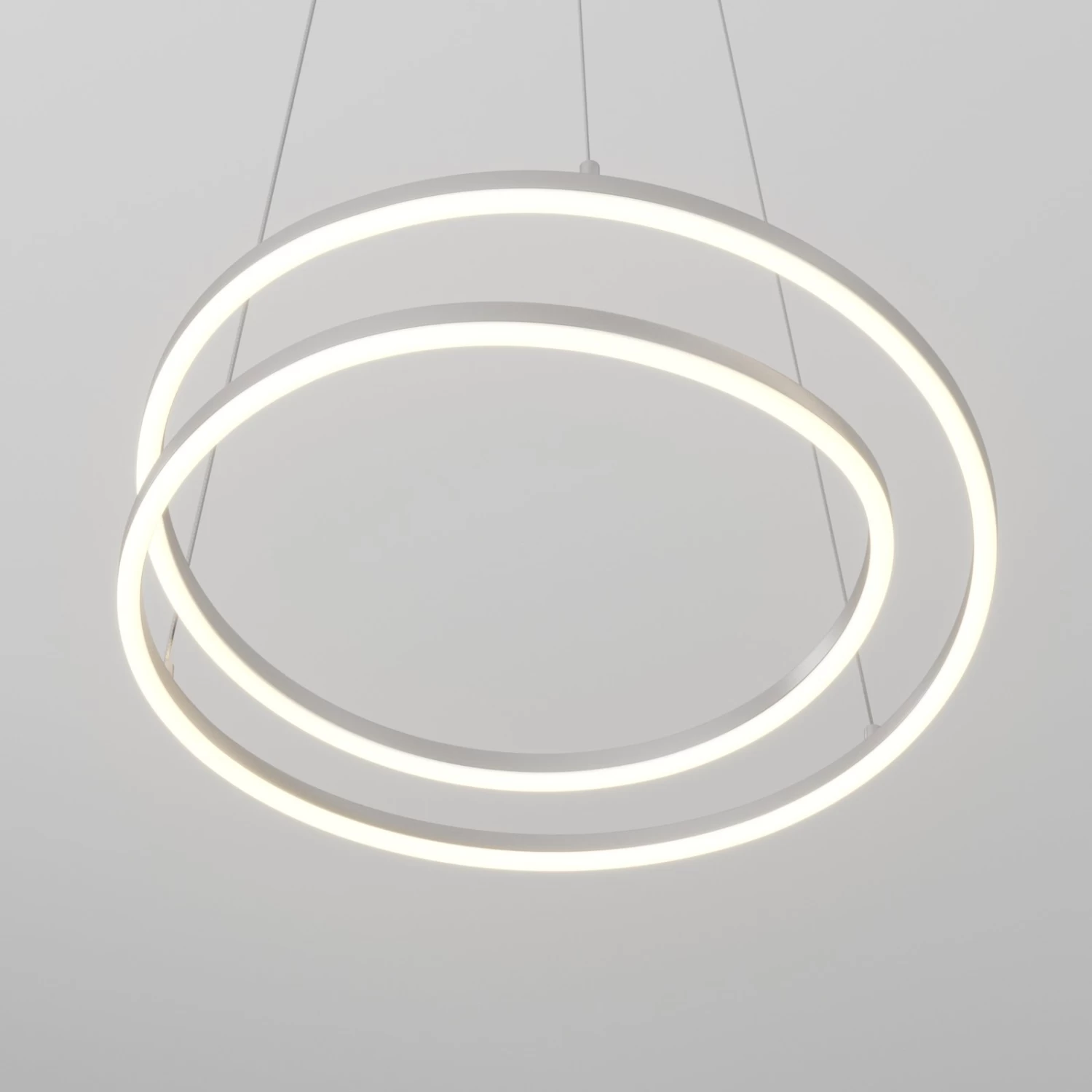 Lindby Davian LED-Hängeleuchte, Dimmbar, Nickel – Bild 5