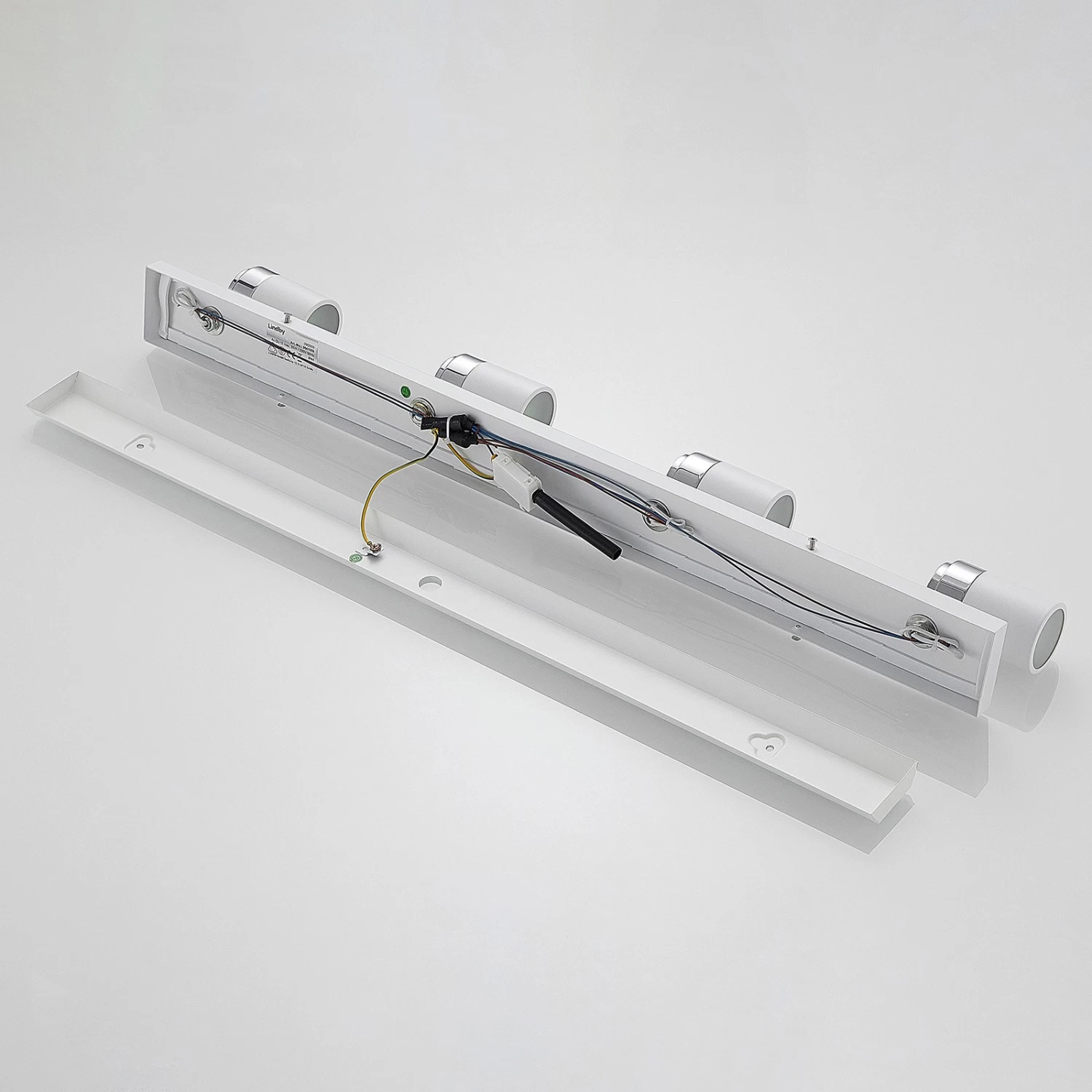 4-flammiger Deckenstrahler Kardo, IP44 – Bild 9