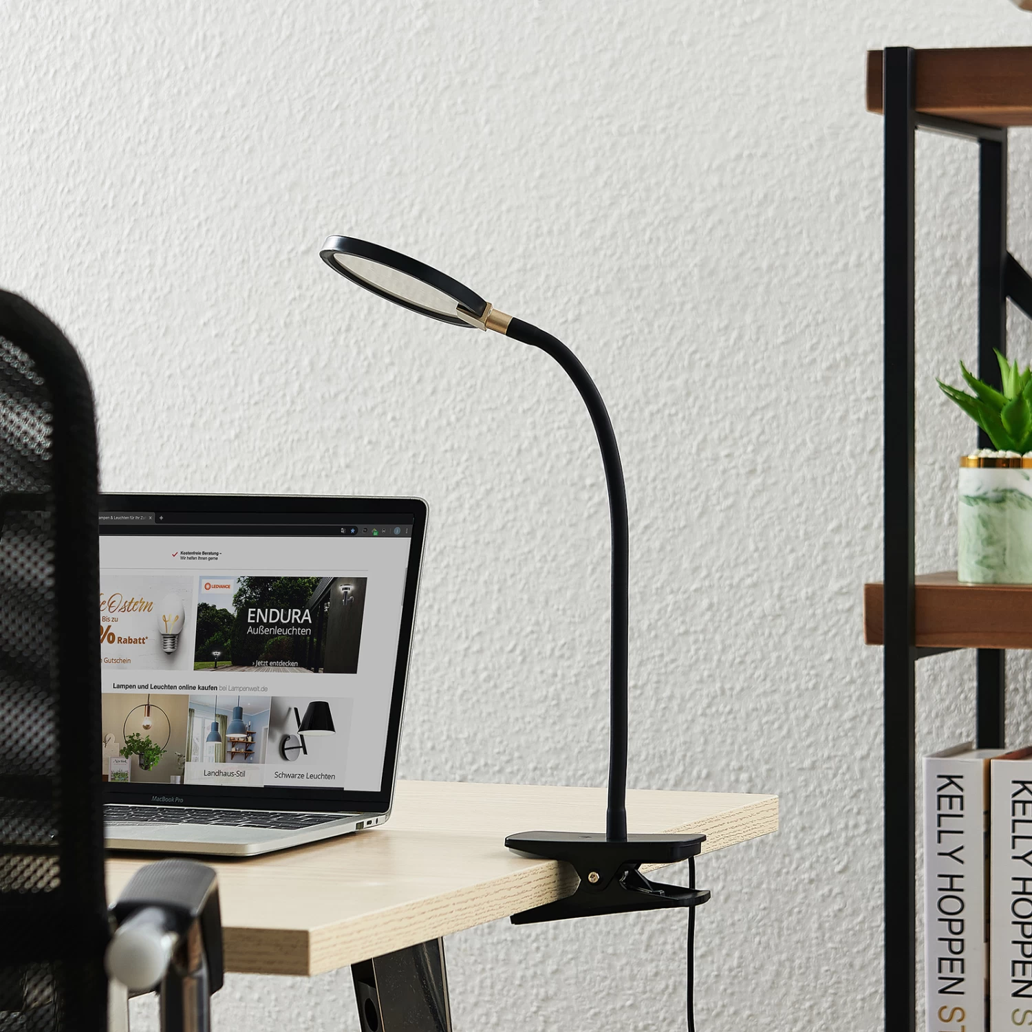 Lindby Binera LED-Klemmleuchte Mit Dimmfunktion – Bild 3