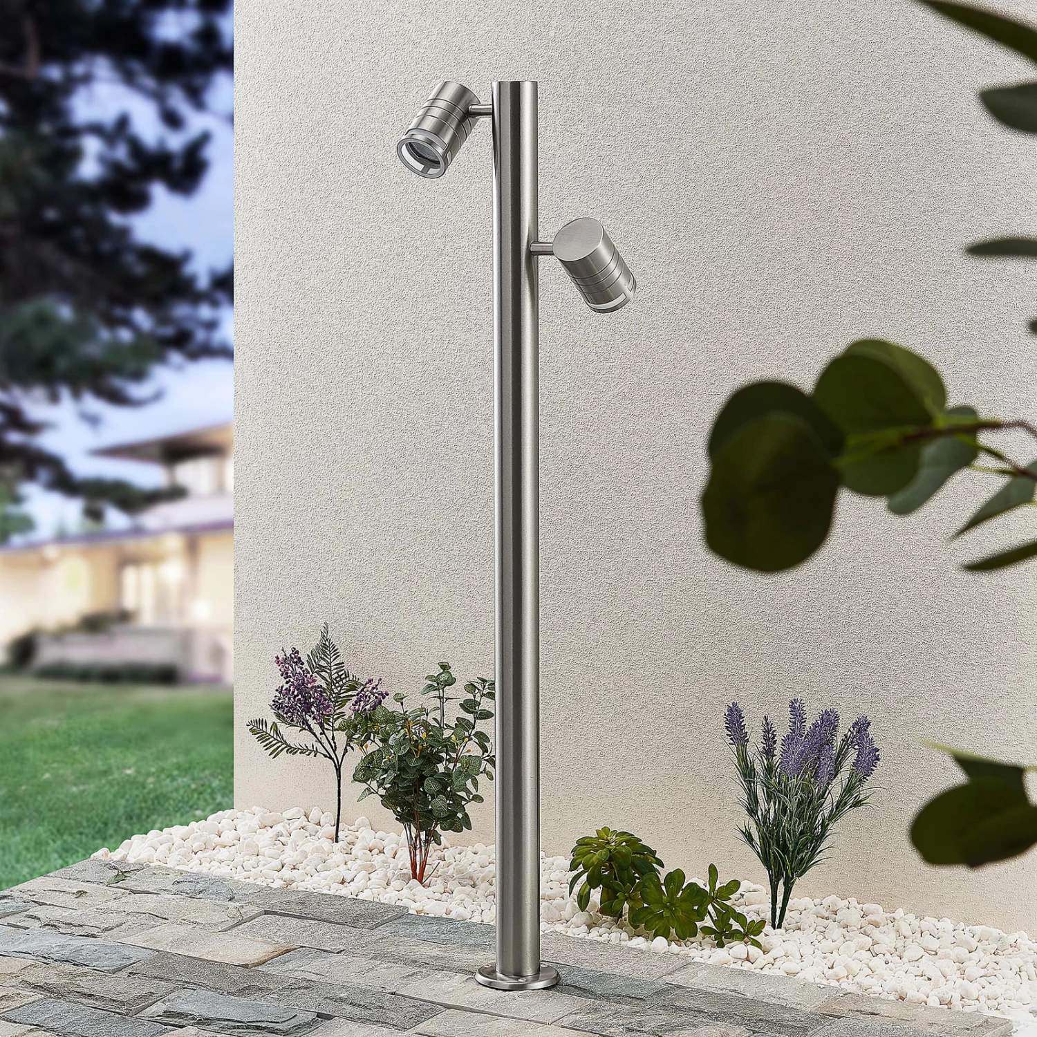 Lindby Soui Pollerleuchte, Zweiflammig – Bild 3