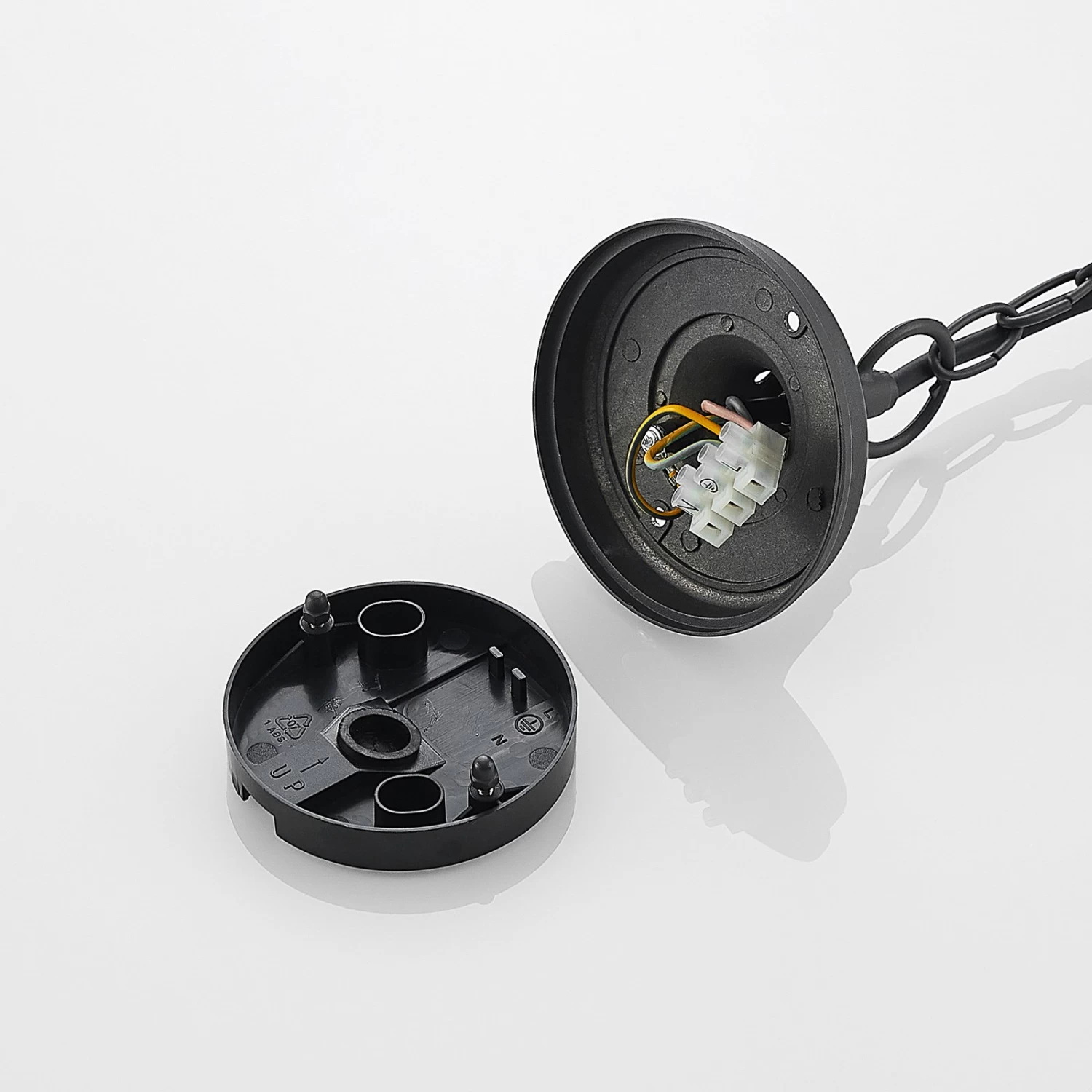 Lindby Roisin Außen-Hängeleuchte, Dunkelgrau – Bild 9