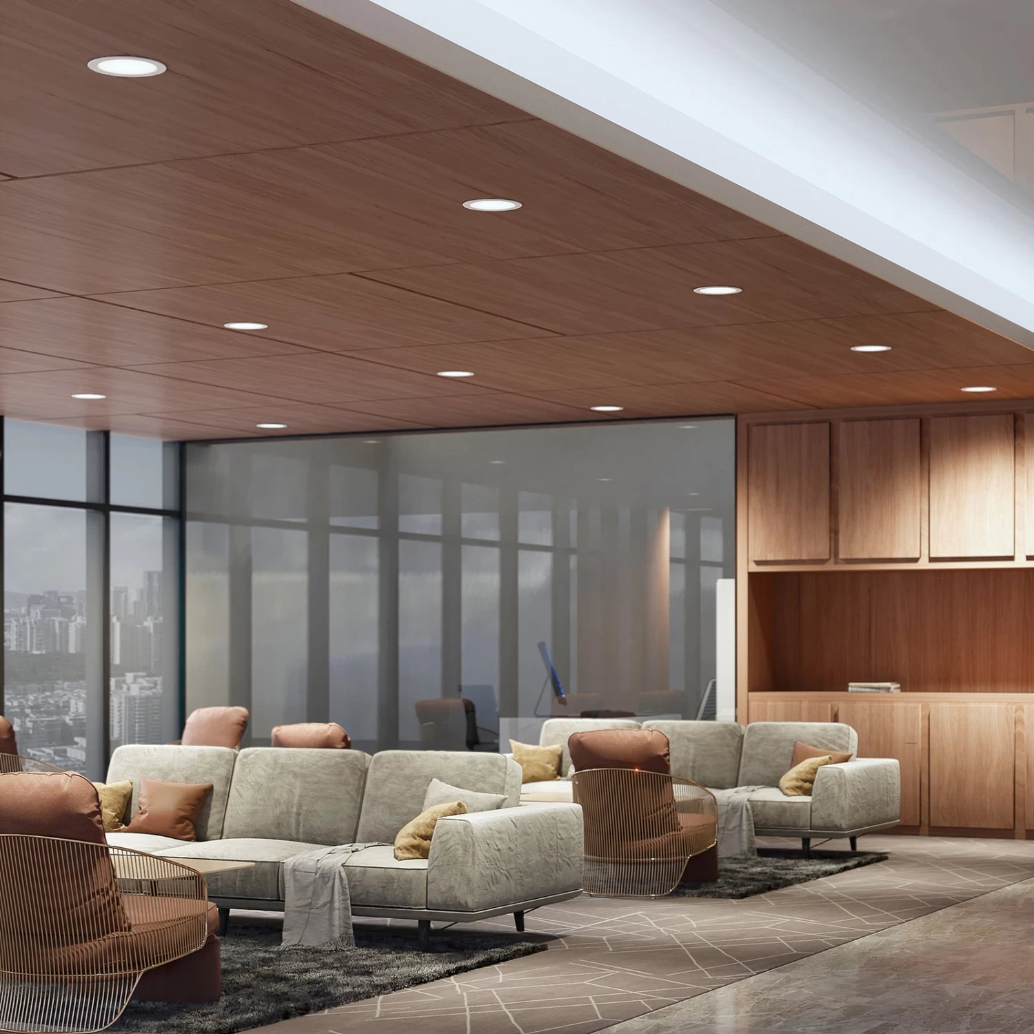 Prios Rida LED-Einbaustrahler, CCT, 22,5 Cm, 30 W – Bild 3