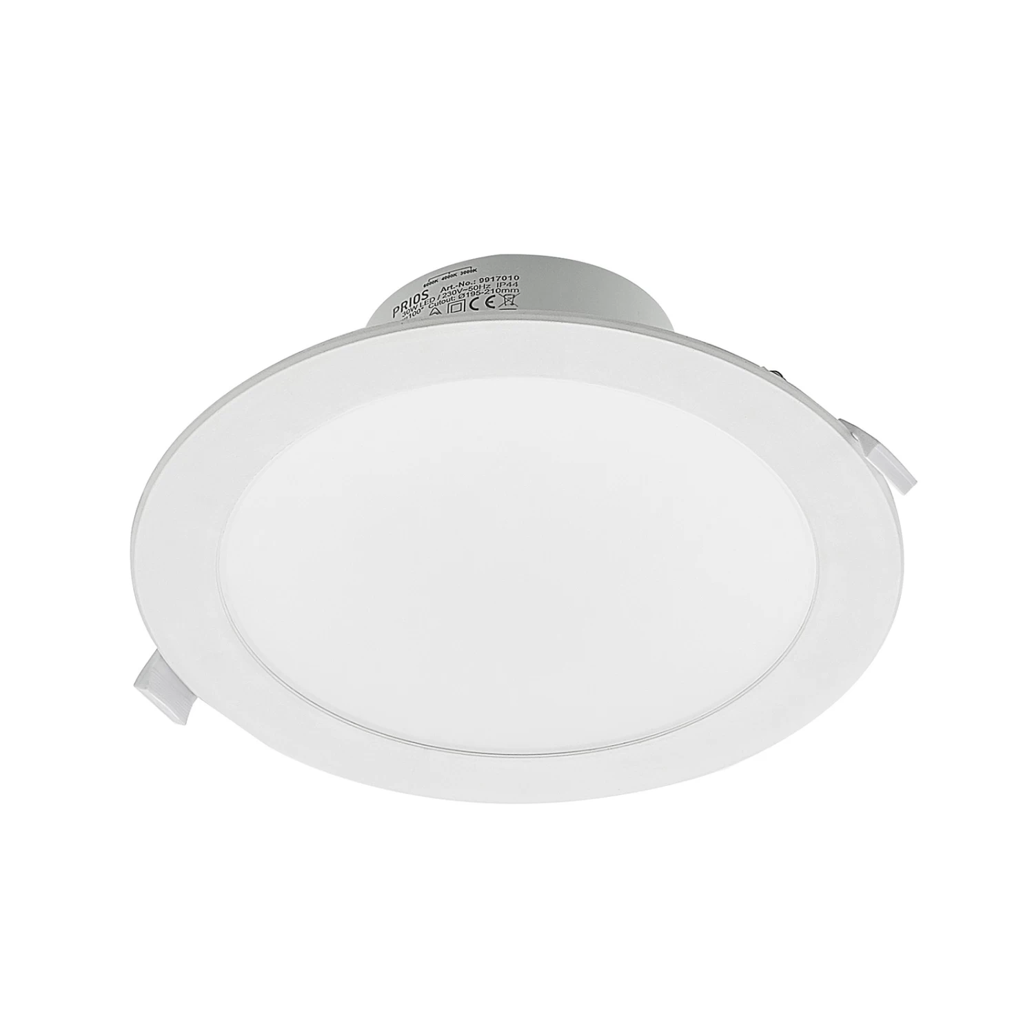 Prios Rida LED-Einbaustrahler, CCT, 22,5 Cm, 30 W – Bild 4