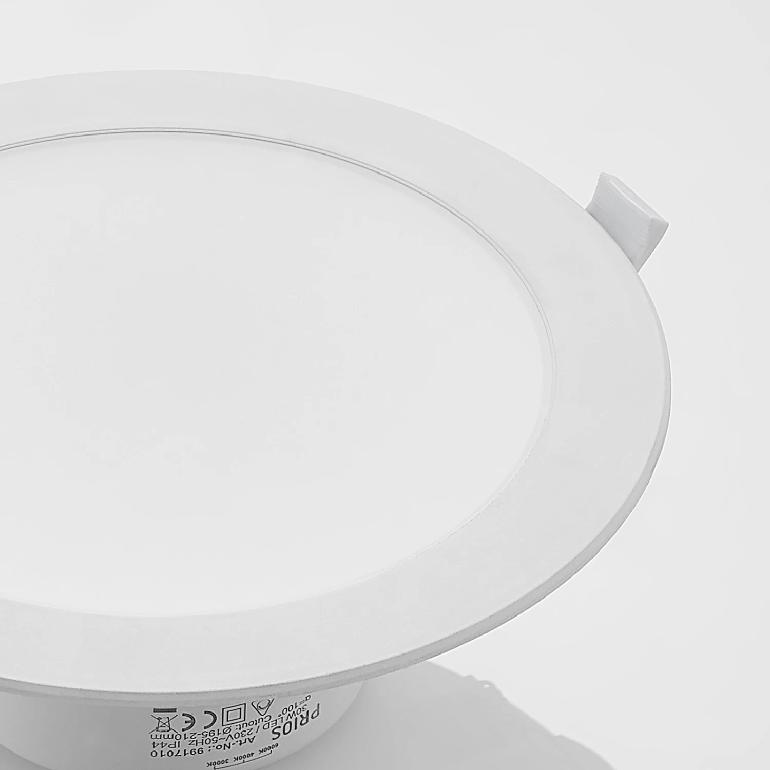 Prios Rida LED-Einbaustrahler, CCT, 22,5 Cm, 30 W – Bild 9