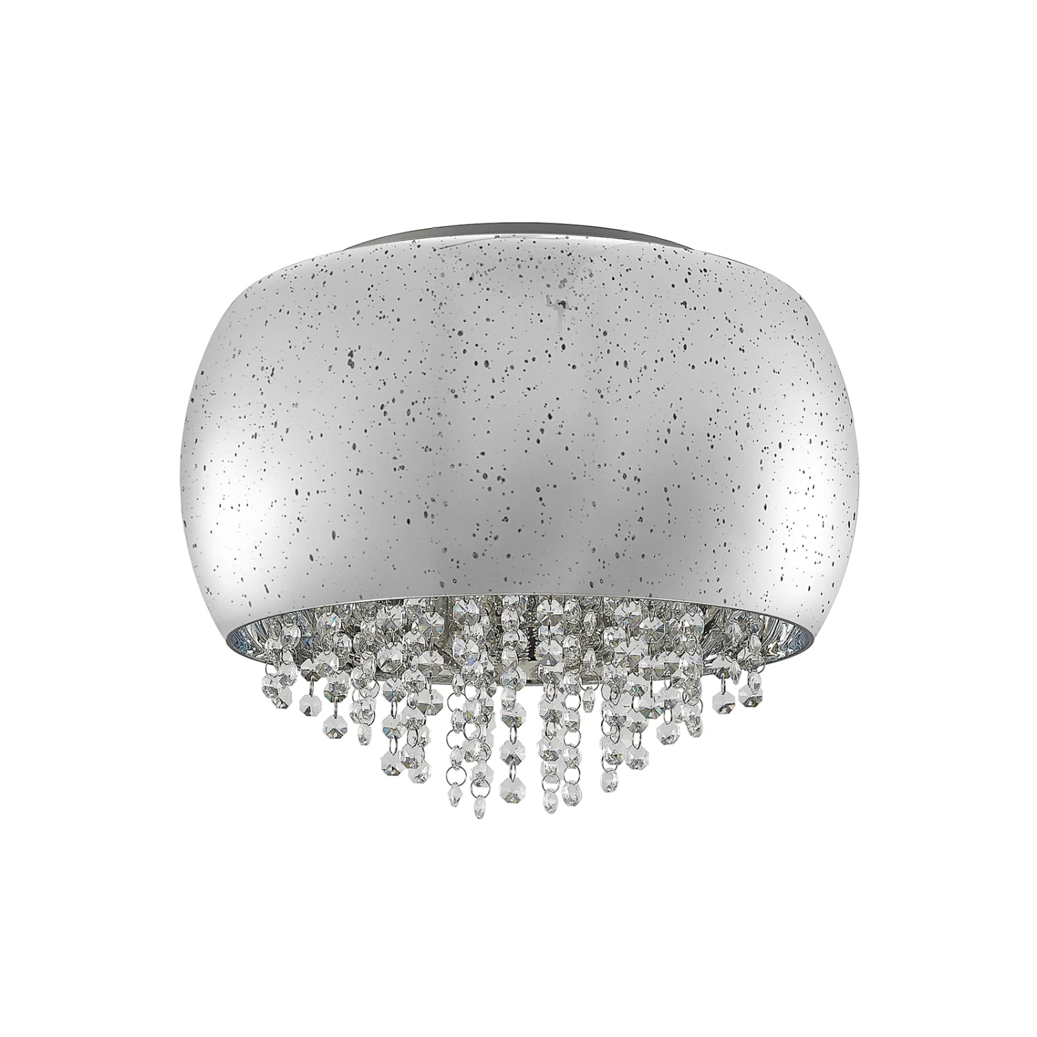 Lucande Elinara Kristall-Deckenlampe, 40 Cm Chrom – Bild 5