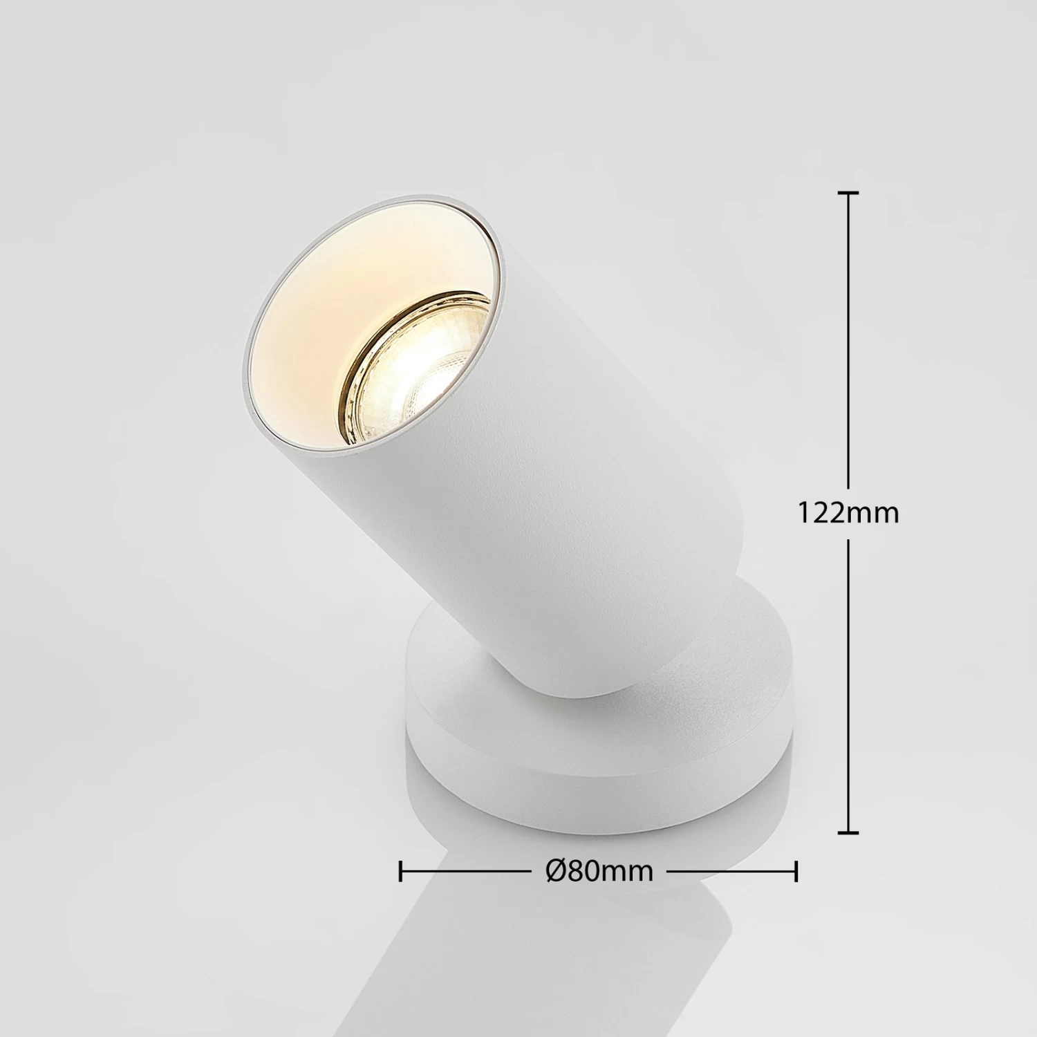 Arcchio BrinjaStrahler, Rund, 1-fl., Weiß – Bild 7