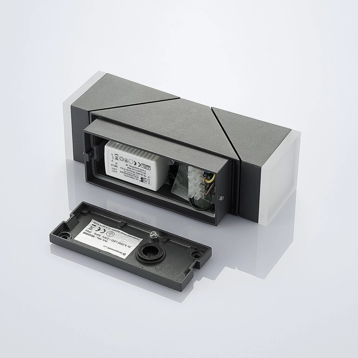 LED-Außenwandleuchte Sally, 2-flammig Mit Sensor – Bild 8