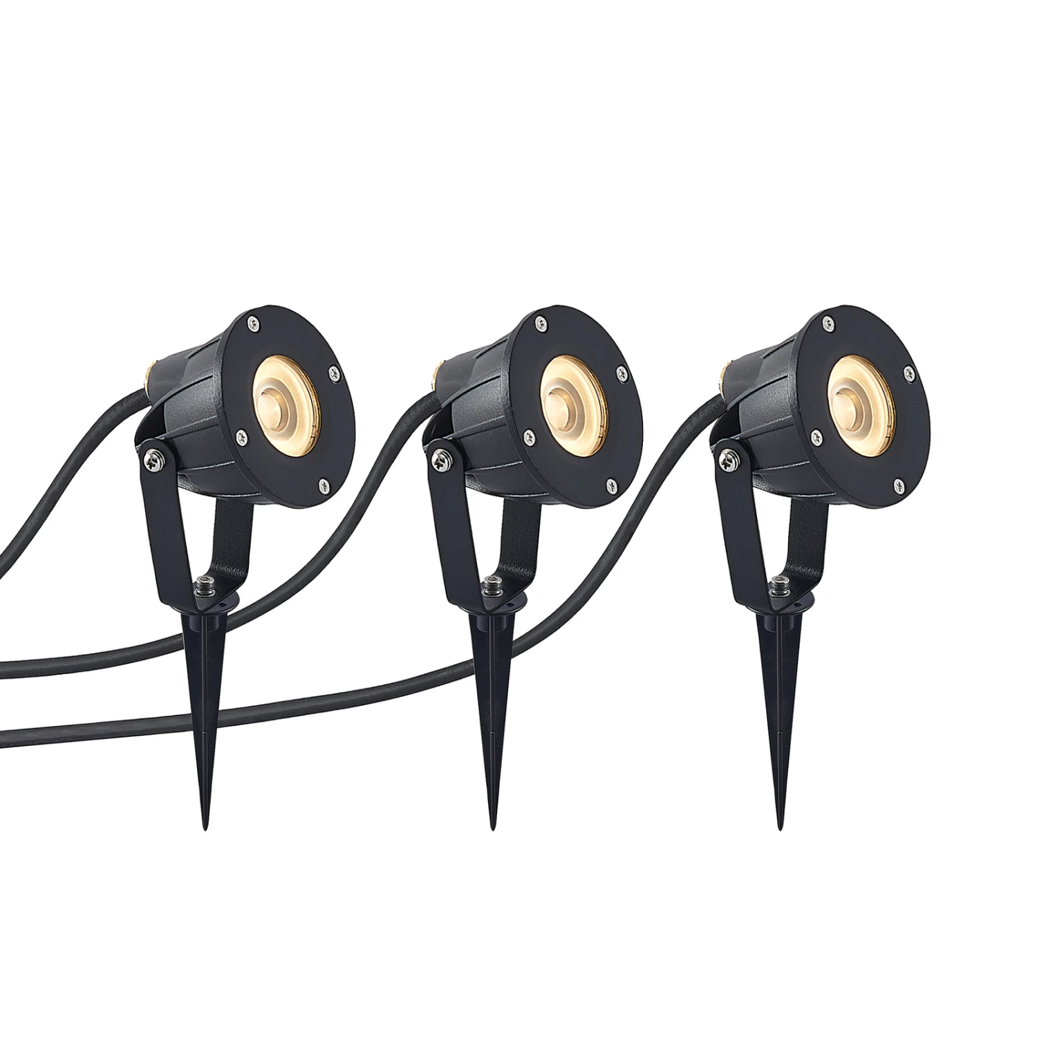 Lindby Irmina LED-Erdspießleuchten-Set, 3 Stück – Bild 6