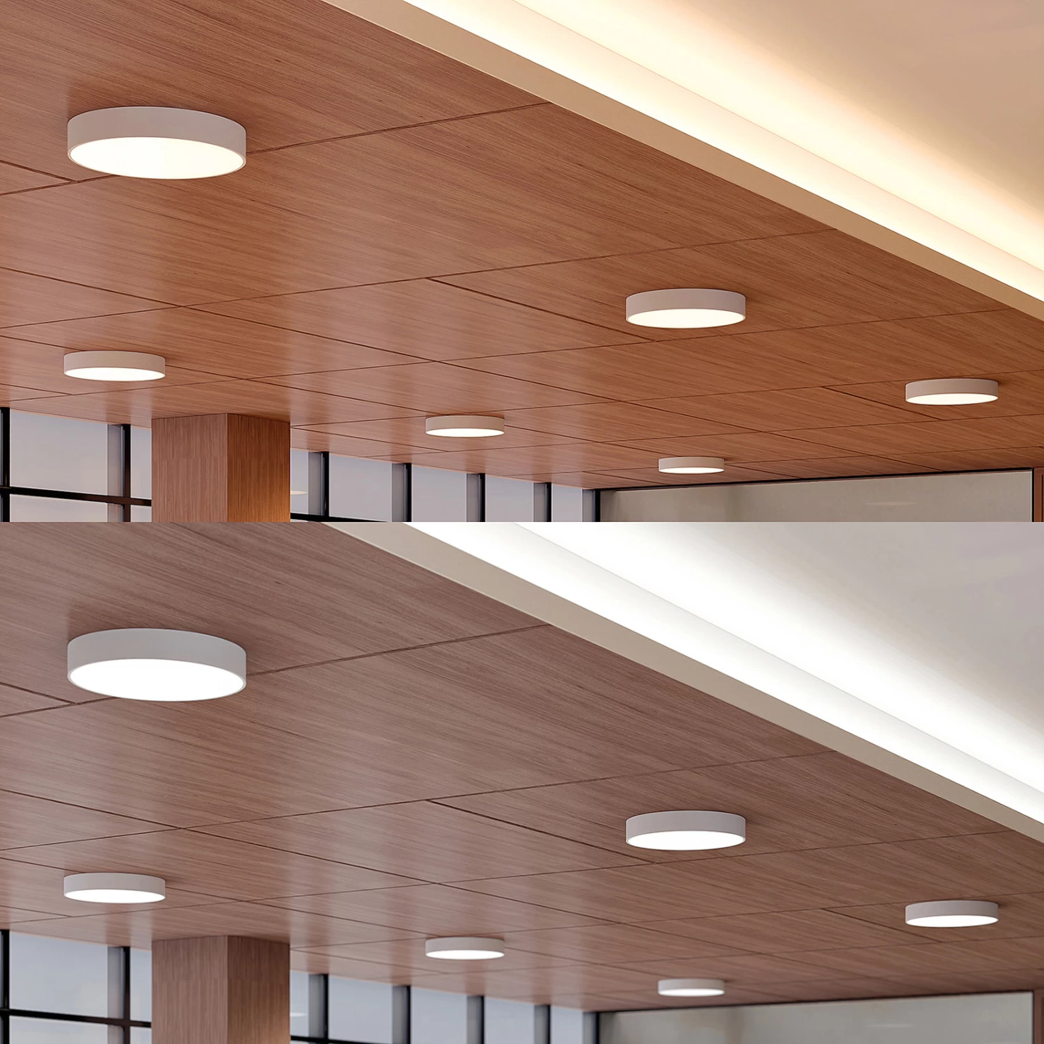 Arcchio Noabelle LED-Deckenlampe, Weiß, 60 Cm – Bild 3