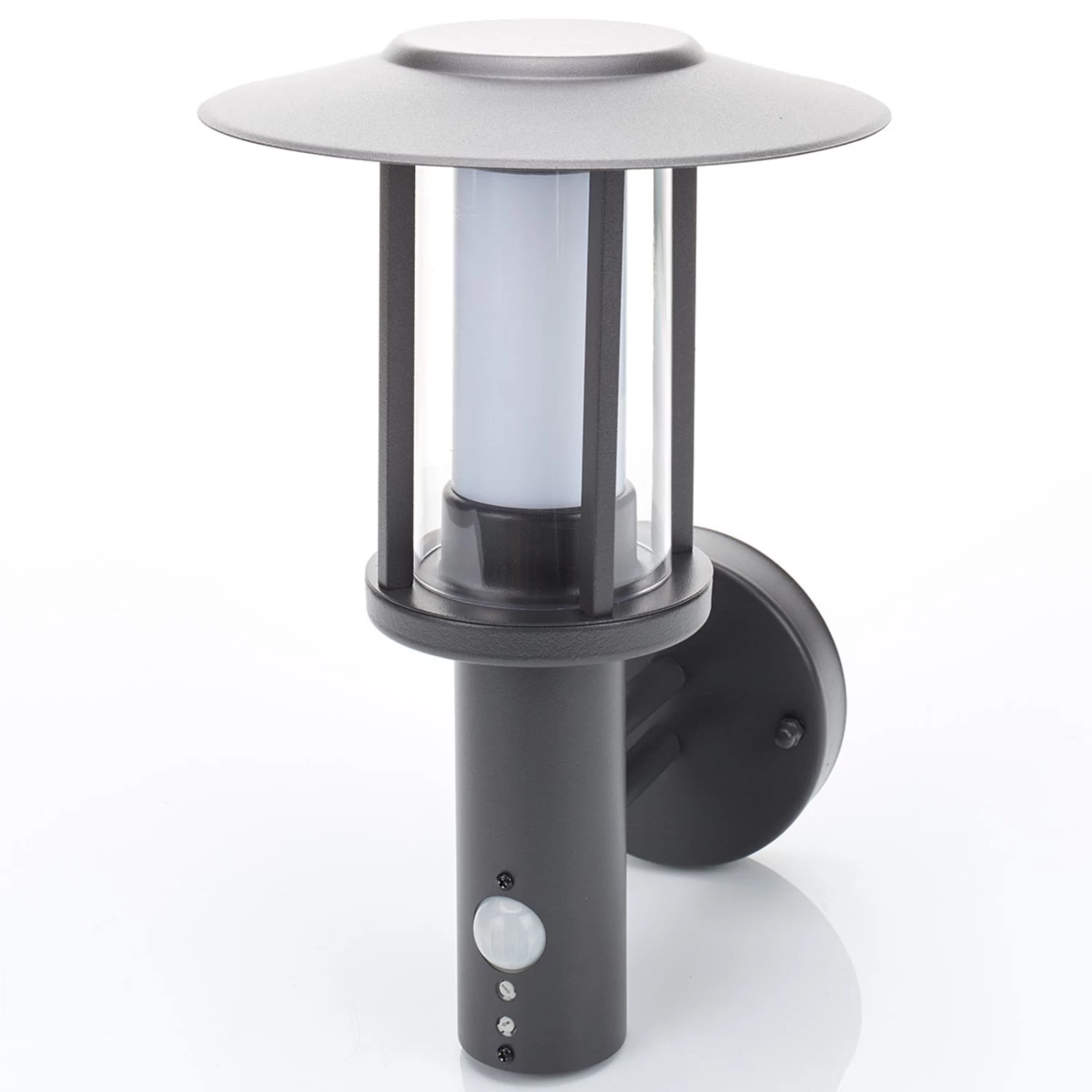 LED-Außenwandlampe Gregory, Dunkelgrau, Mit Sensor – Bild 3