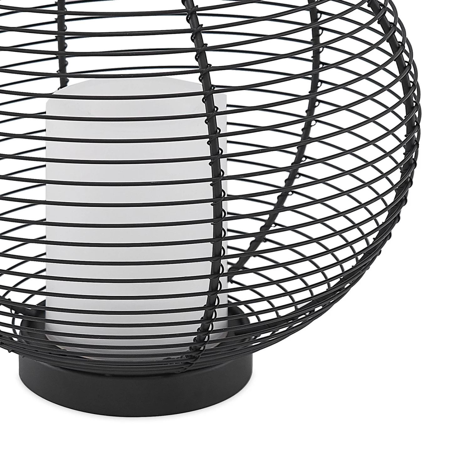 Lindby Mairuna LED-Solar-Laterne, Schwarz, 22,7 Cm – Bild 7