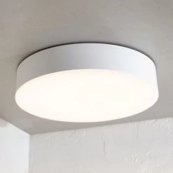 LED-Außendeckenlampe Lahja, IP65, Weiß