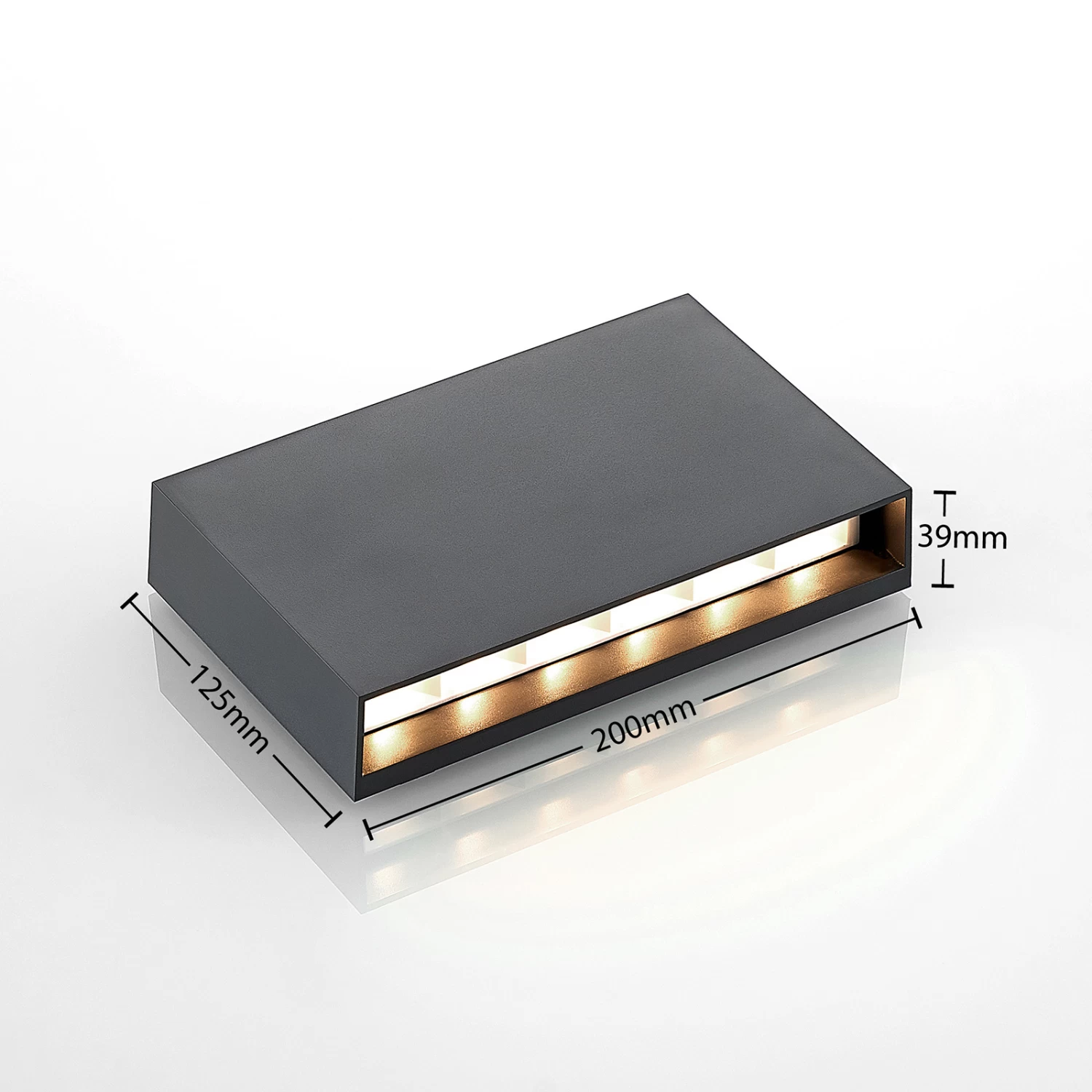 Lindby Jarte LED-Außenwandleuchte, 20 Cm Down – Bild 4