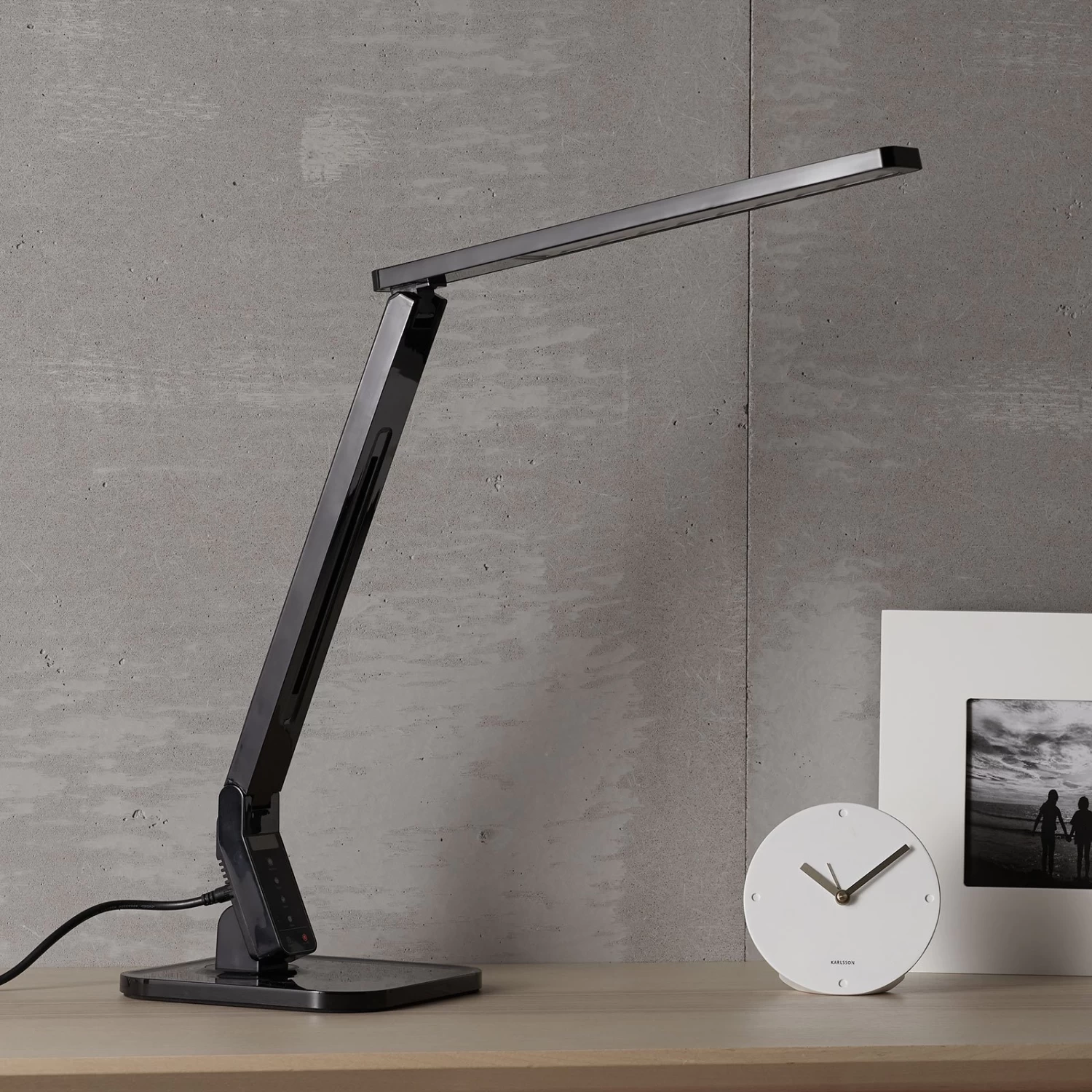 Schwarze LED-Schreibtischleuchte Eleni – Bild 10