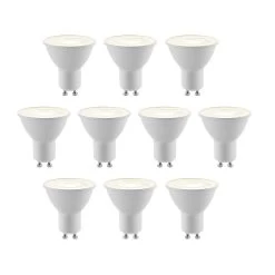 ELC LED-Reflektor GU10 5W 10er-Pack 4.000K 36°