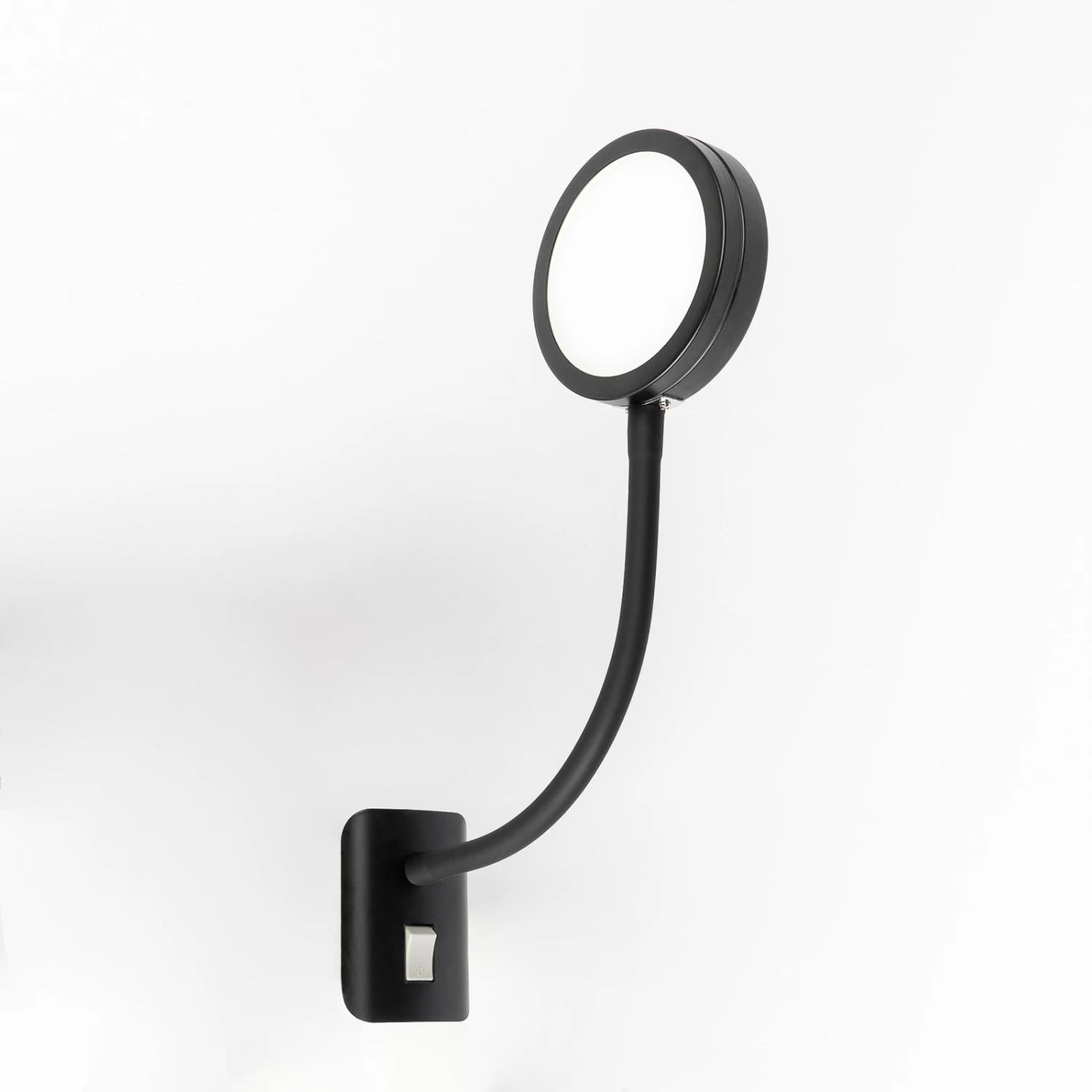 Lindby Toulin LED-Steckerleuchte, Flexarm, Schwarz – Bild 2