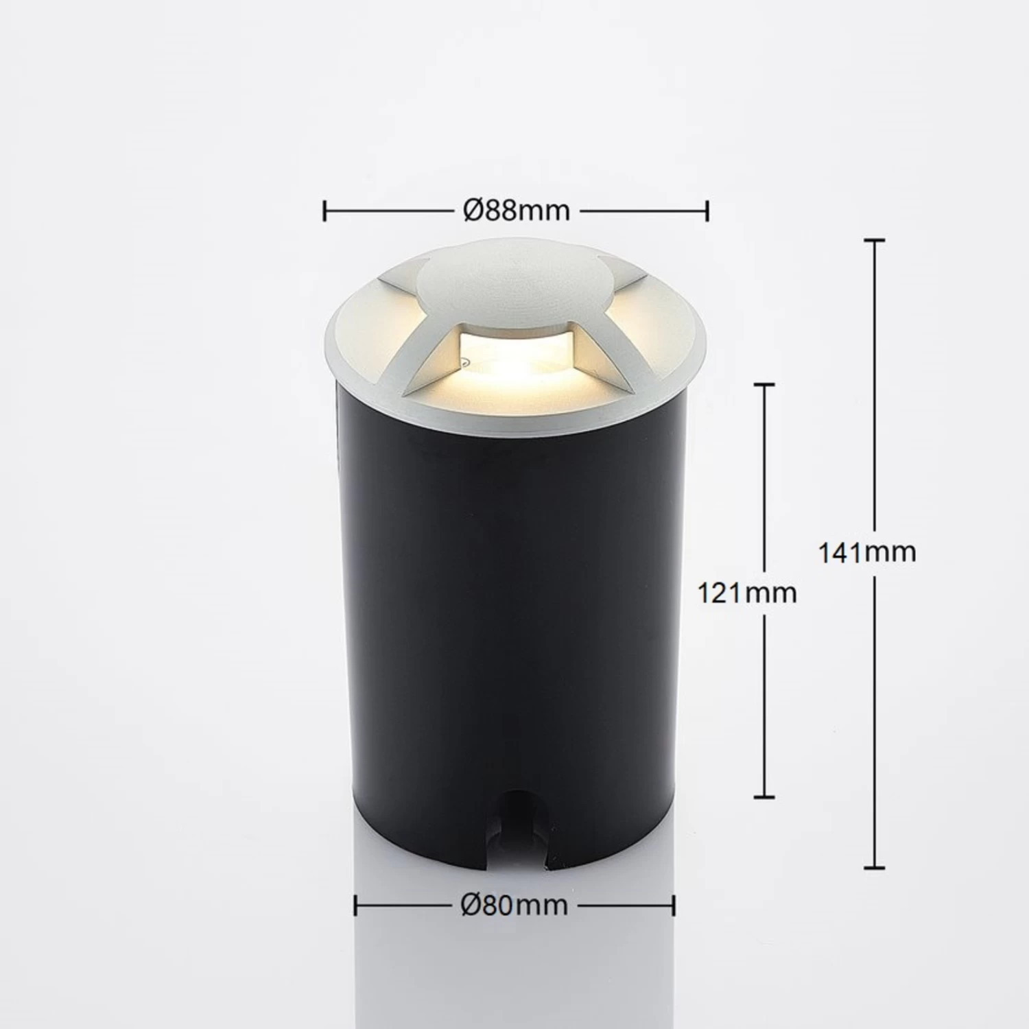 Lucande Bodeneinbauleuchte Edwina Aus Aluminium – Bild 5