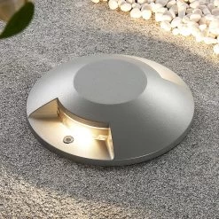 Lucande Jeffrey LED-Bodenaufbauleuchte, 2-flammig