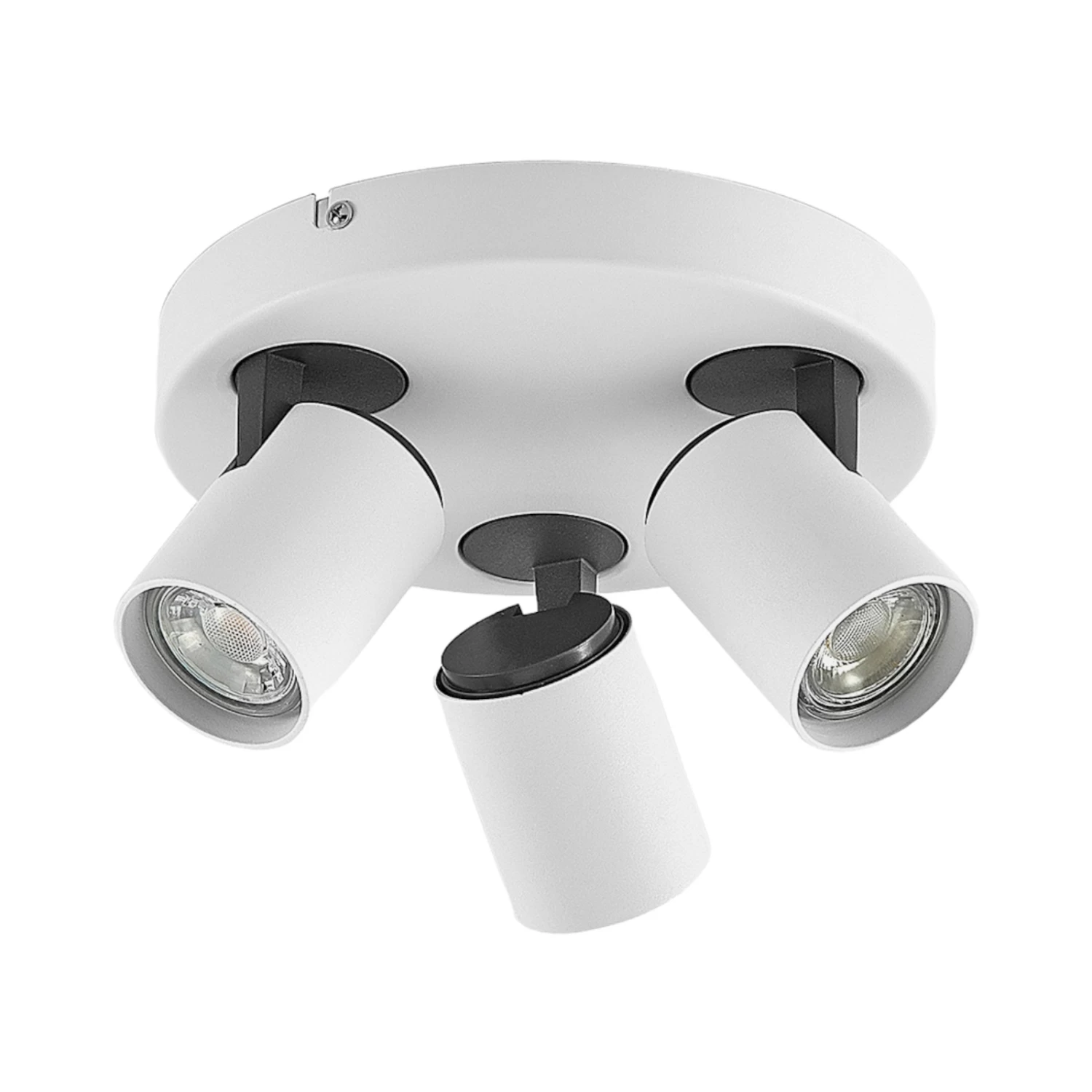 Lindby Ninette Deckenrondell, Weiß, 3-fl., Rund – Bild 4