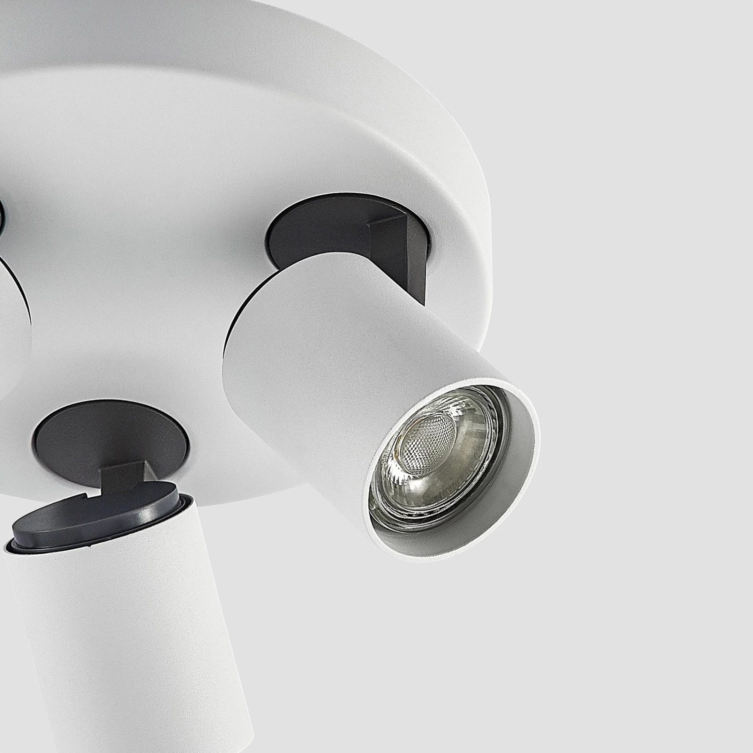 Lindby Ninette Deckenrondell, Weiß, 3-fl., Rund – Bild 8