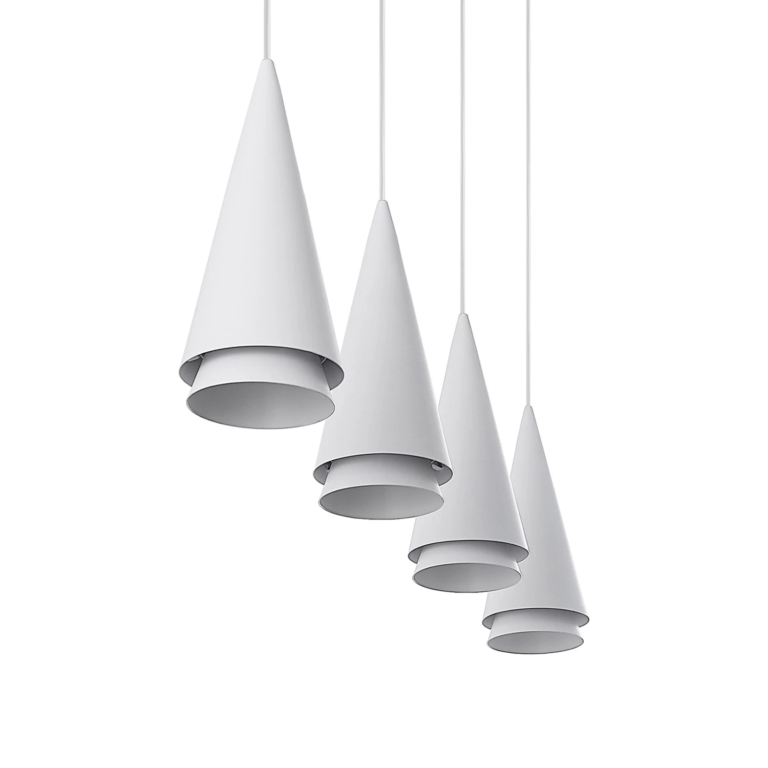 Lucande Naoh Hängeleuchte, 4-fl., Weiß – Bild 7
