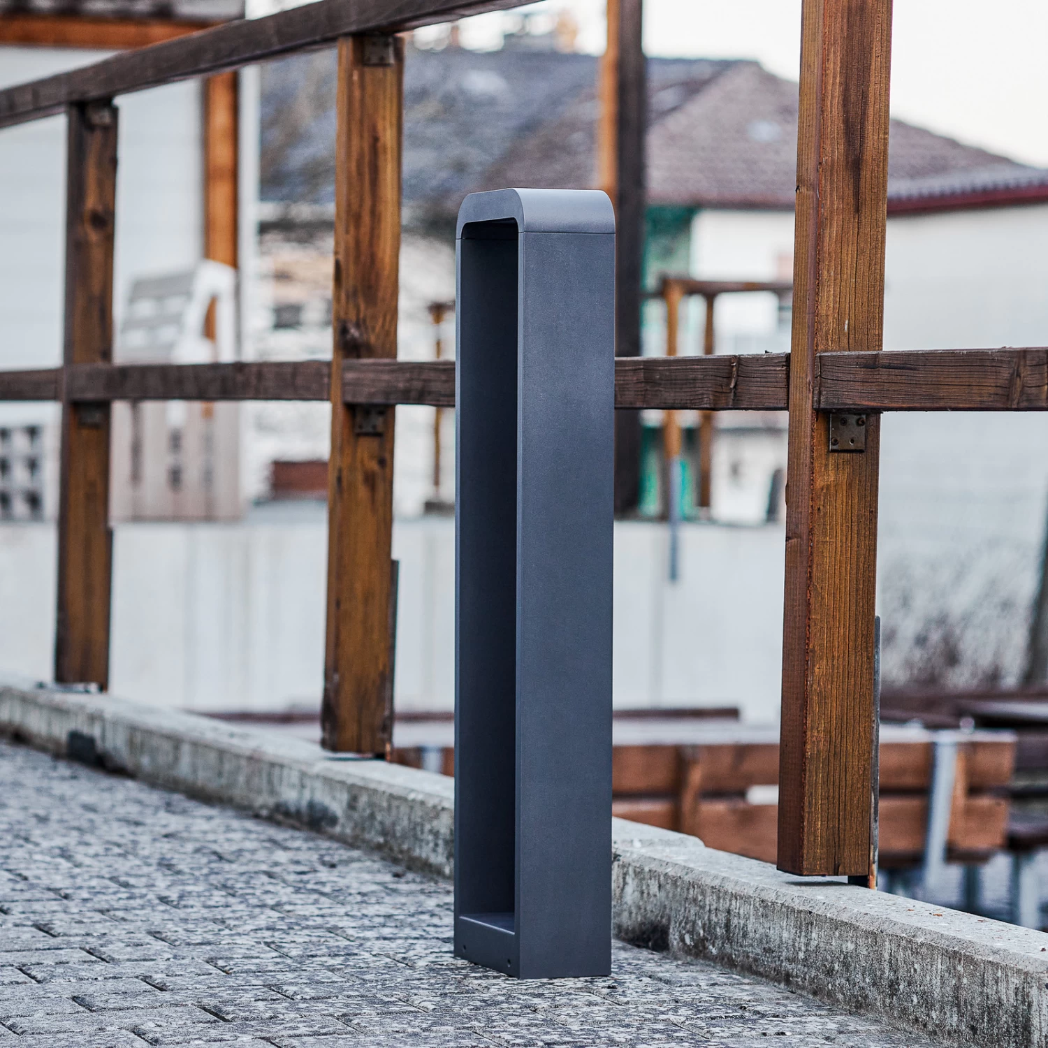 Lindby Emima LED-Wegeleuchte Aus Aluminium 80 Cm – Bild 3